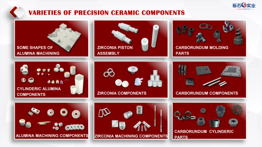 High Precision Machining Shaft Alumina Ceramic Parts