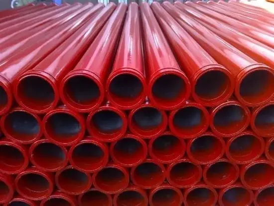 コンクリートポンプ車用ストレートホース