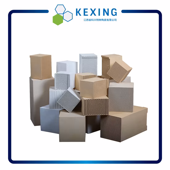 ハニカム熱交換器、アルミナハニカムセラミック